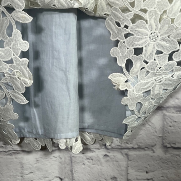 LOFT Sleeveless Floral Lace Midi Tulip Style Dress Spring Summer Ladies Size 8 - Picture 7 of 12